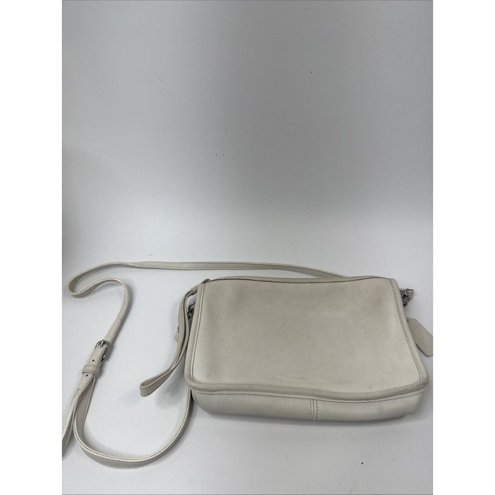 VTG Coach 9455 Classic Basic Bag Leather Purse New York USA Made AS IS
